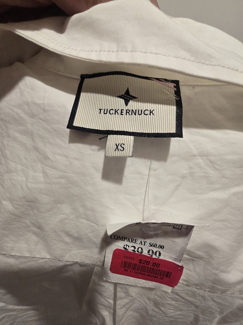 Tuckernuck Men's White Dress Shirt